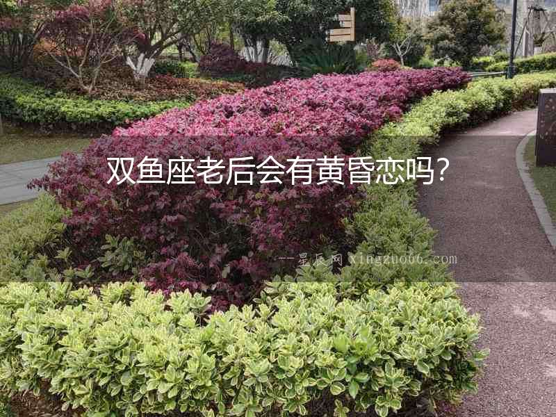 雙魚座老后會有黃昏戀嗎？