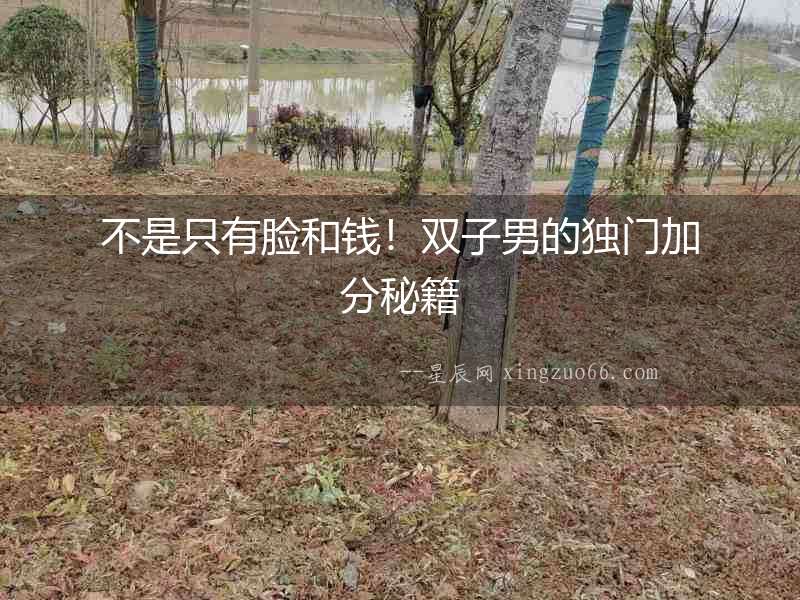 不是只有臉和錢！雙子男的獨門加分秘籍