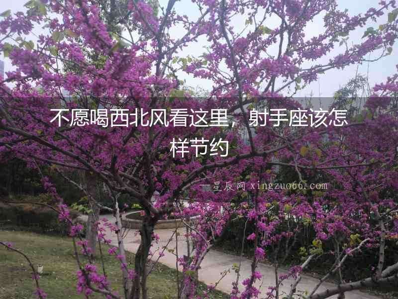不愿喝西北風看這里，射手座該怎樣節約