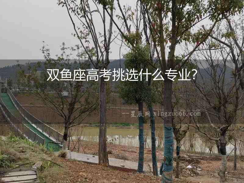 雙魚(yú)座高考挑選什么專業(yè)？