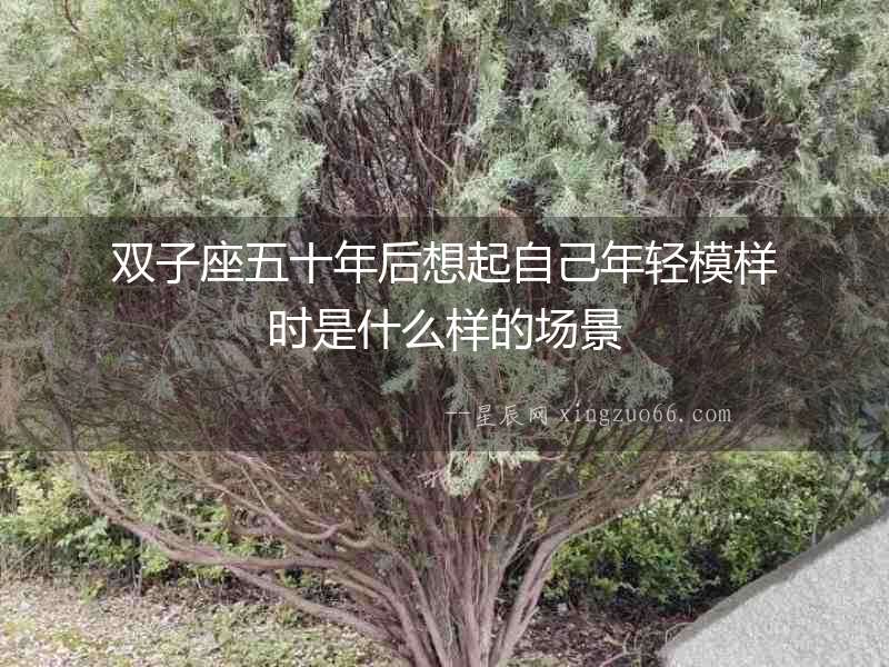 雙子座五十年后想起自己年輕模樣時是什么樣的場景