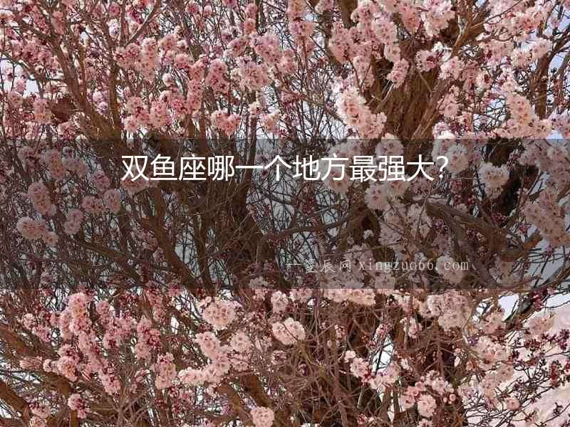雙魚座哪一個地方最強(qiáng)大？