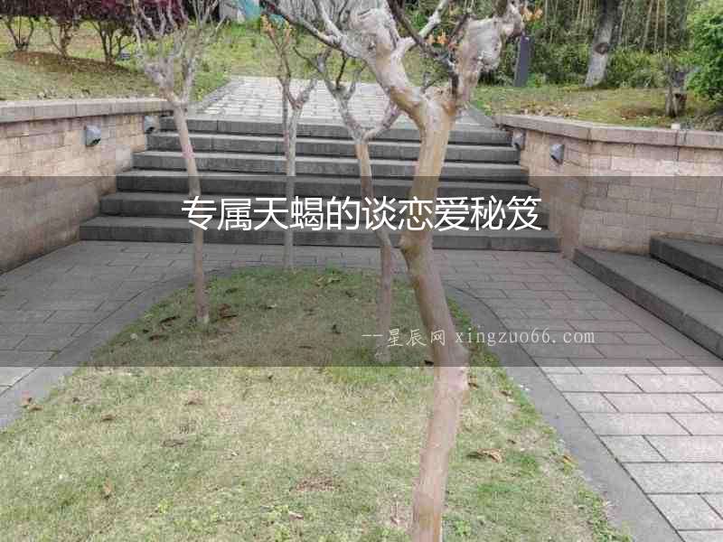 專屬天蝎的談戀愛秘笈