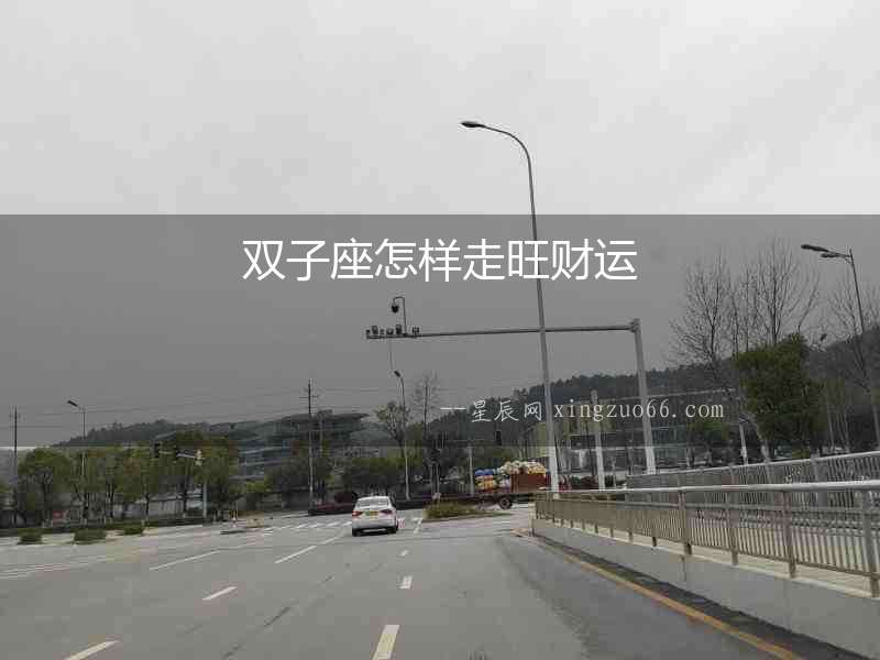 雙子座怎樣走旺財運