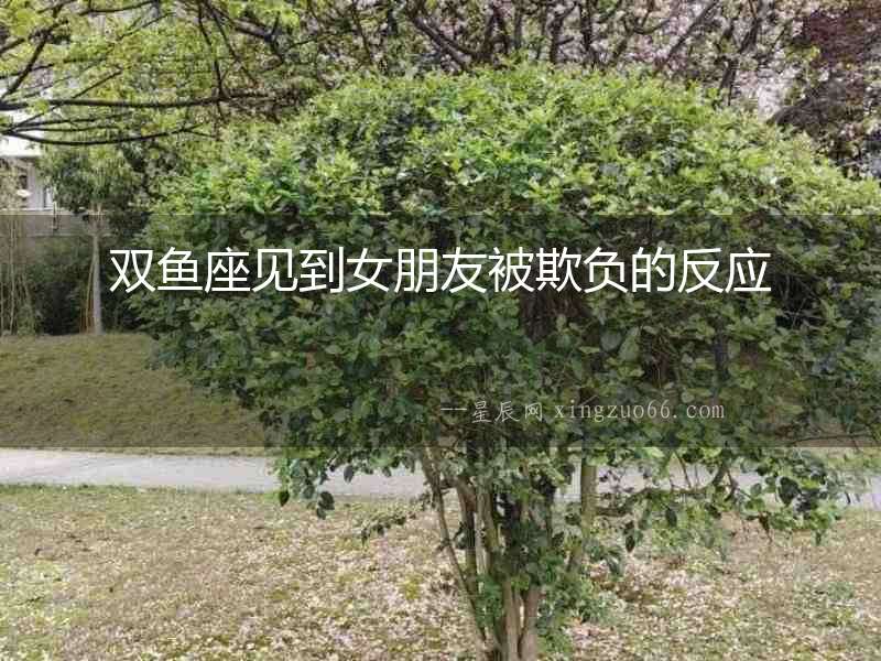 雙魚座見到女朋友被欺負的反應