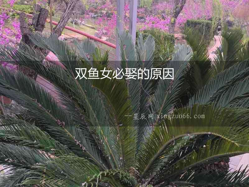 雙魚女必娶的原因