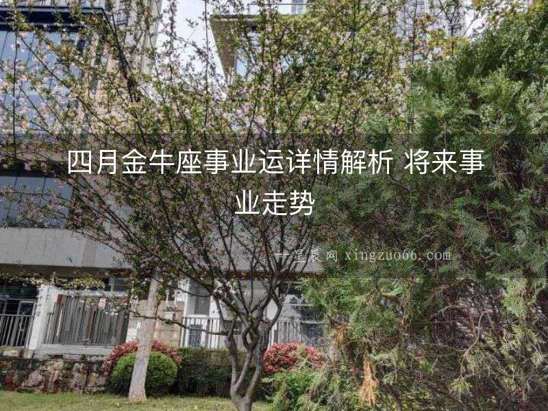四月金牛座事業運詳情解析 將來事業走勢