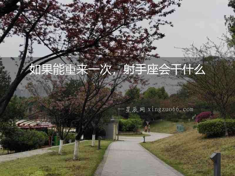 如果能重來一次，射手座會(huì)干什么