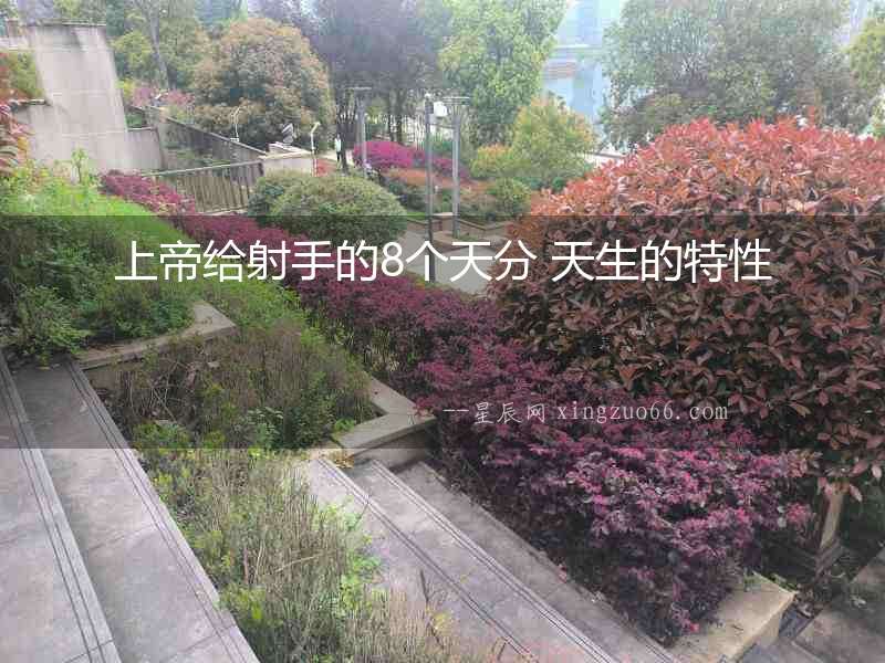 上帝給射手的8個天分 天生的特性