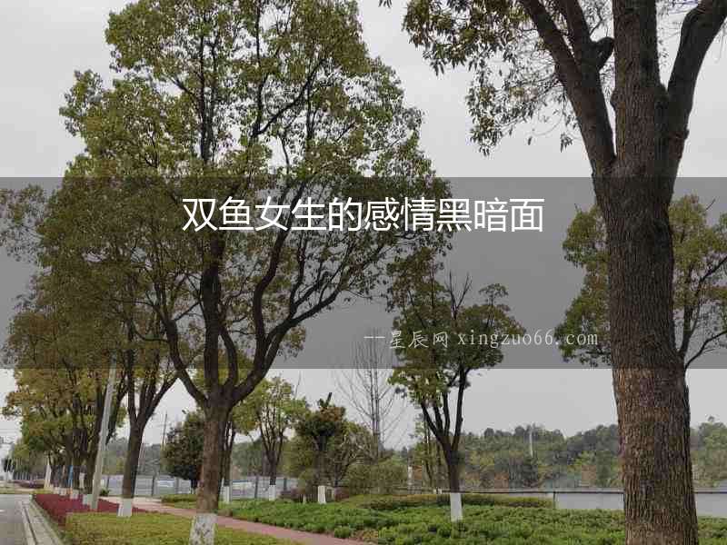 雙魚女生的感情黑暗面