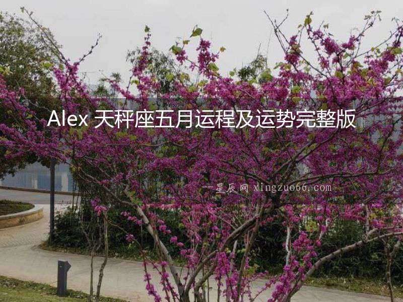 Alex 天秤座五月運程及運勢完整版