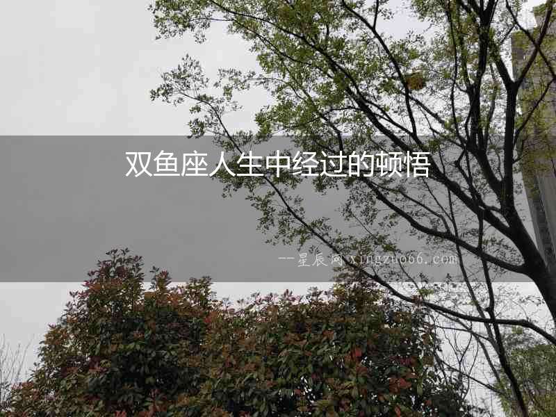 雙魚座人生中經(jīng)過(guò)的頓悟