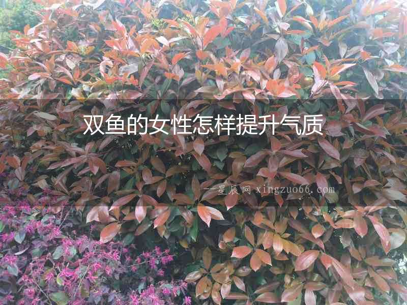 雙魚的女性怎樣提升氣質
