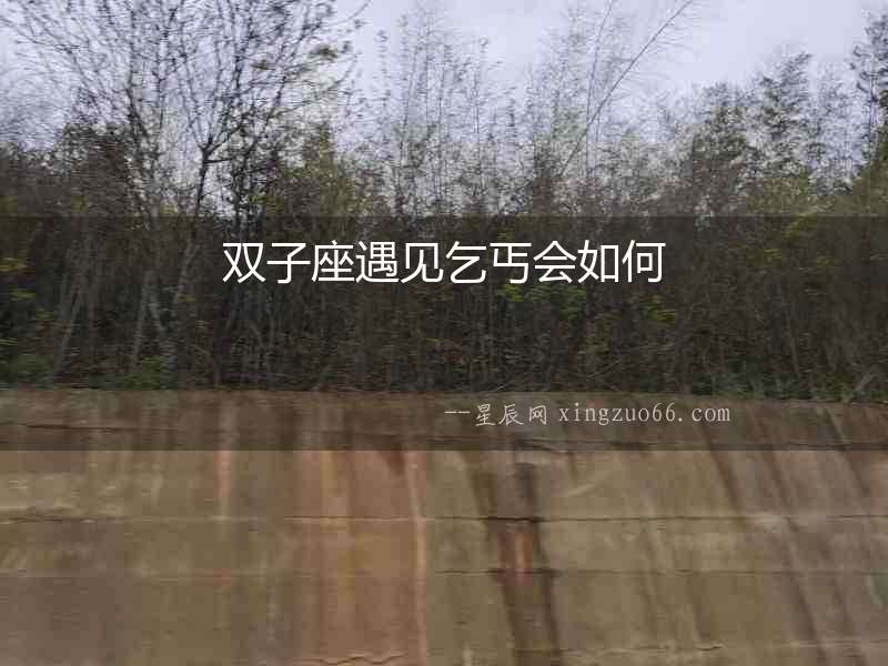 雙子座遇見(jiàn)乞丐會(huì)如何