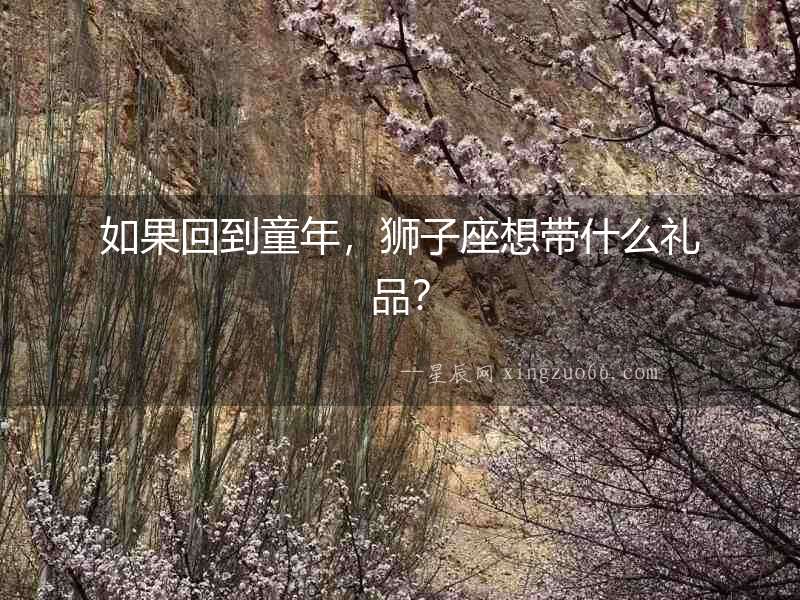 如果回到童年，獅子座想帶什么禮品？