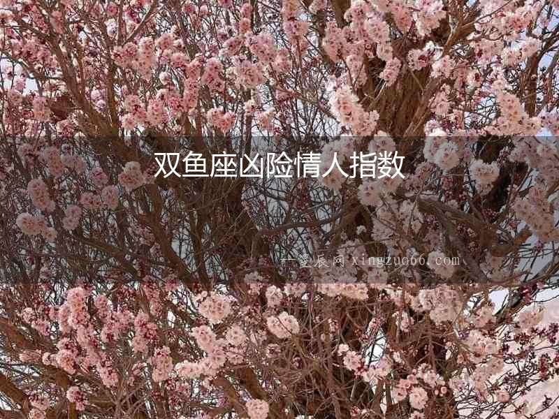 雙魚座兇險情人指數