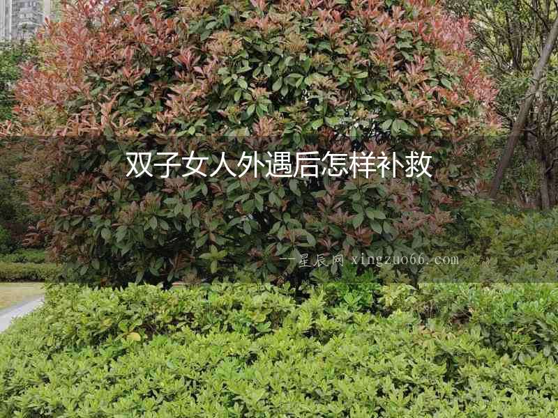 雙子女人外遇后怎樣補(bǔ)救
