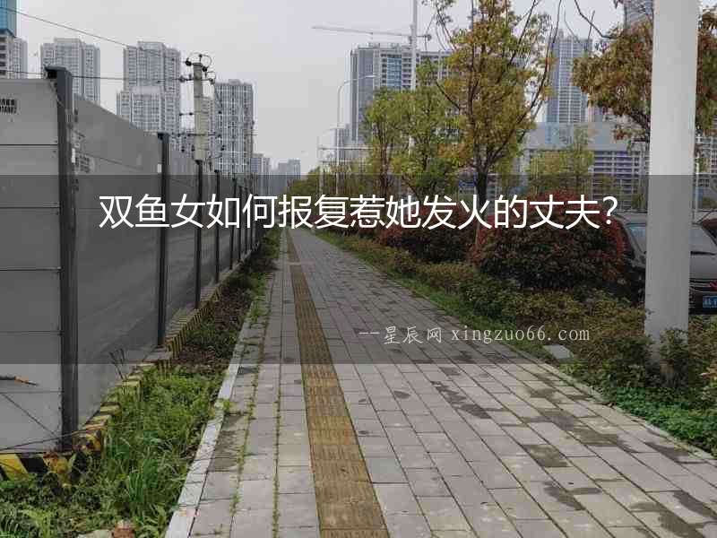 雙魚(yú)女如何報(bào)復(fù)惹她發(fā)火的丈夫？