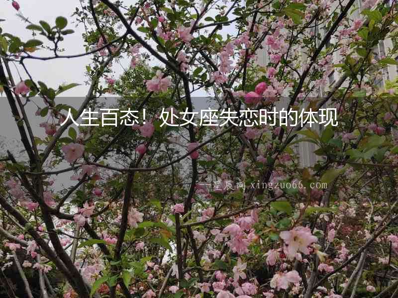 人生百態！處女座失戀時的體現