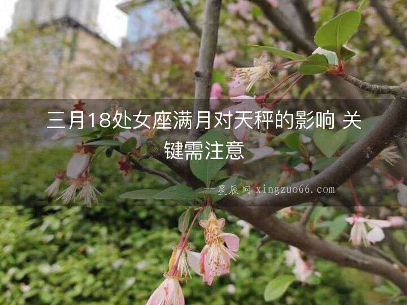 三月18處女座滿月對天秤的影響 關(guān)鍵需注意
