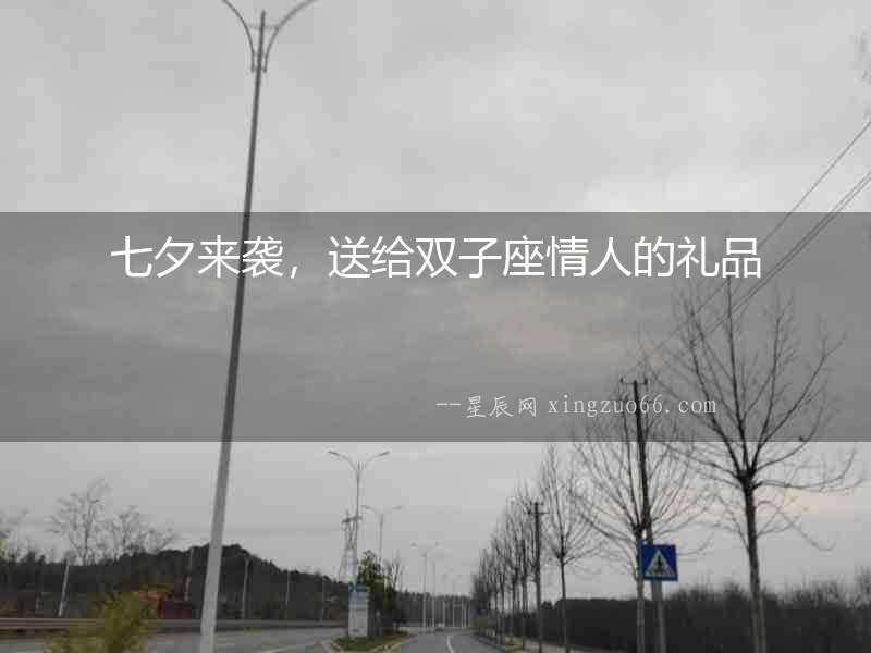 七夕來襲，送給雙子座情人的禮品