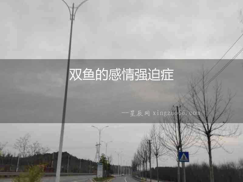 雙魚的感情強迫癥