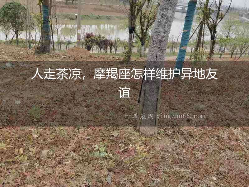 人走茶涼，摩羯座怎樣維護(hù)異地友誼