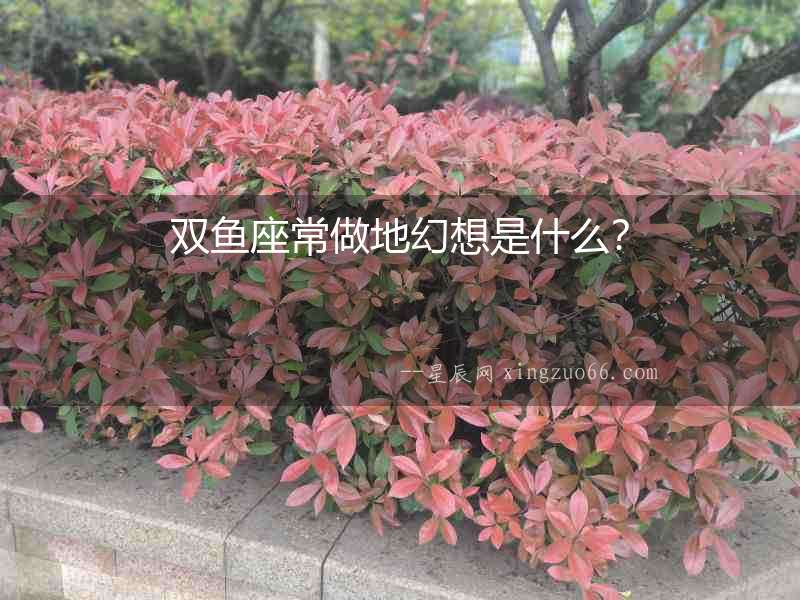 雙魚座常做地幻想是什么？