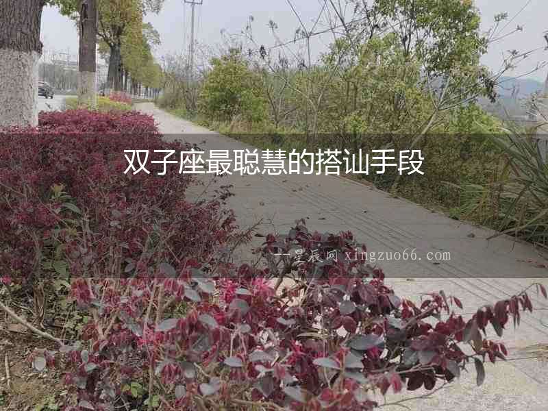 雙子座最聰慧的搭訕手段