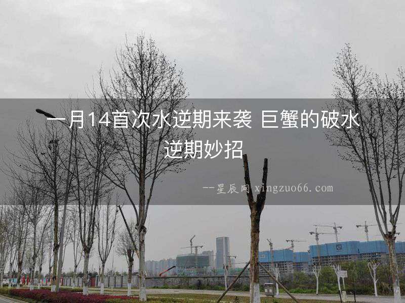 一月14首次水逆期來(lái)襲 巨蟹的破水逆期妙招