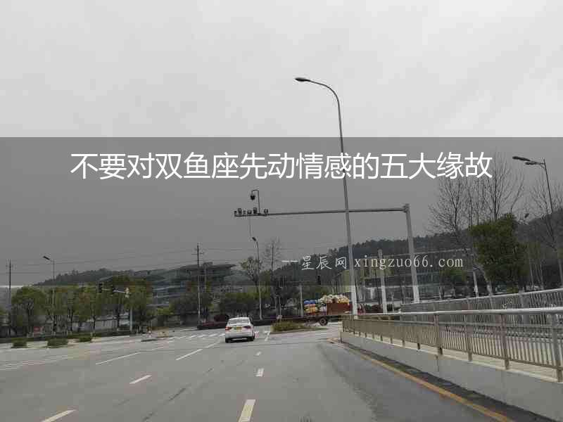 不要對雙魚座先動情感的五大緣故