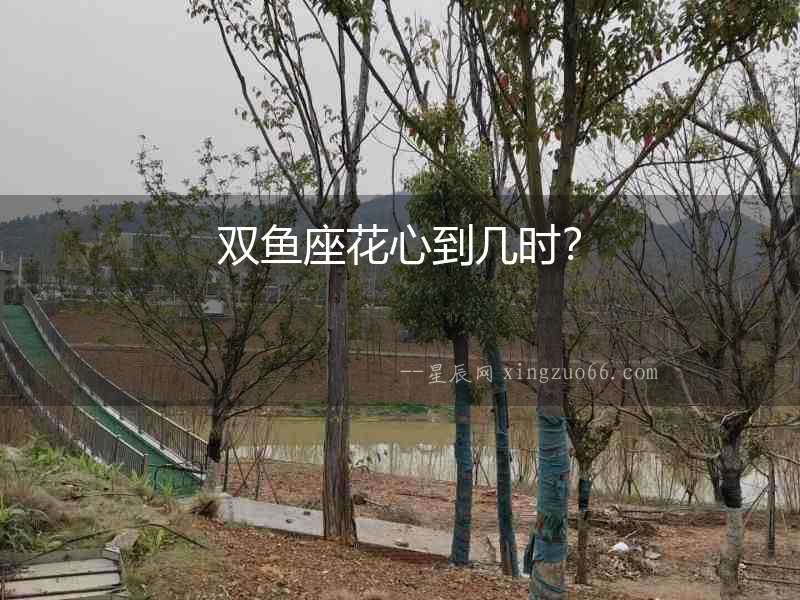 雙魚座花心到幾時？