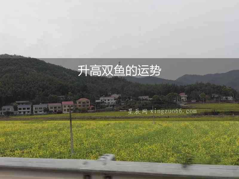 升高雙魚的運勢