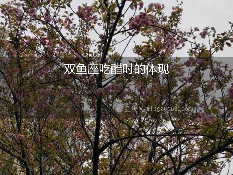 雙魚座吃醋時的體現