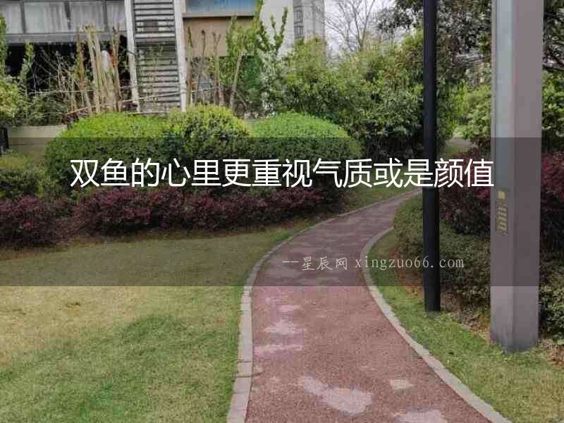 雙魚的心里更重視氣質或是顏值