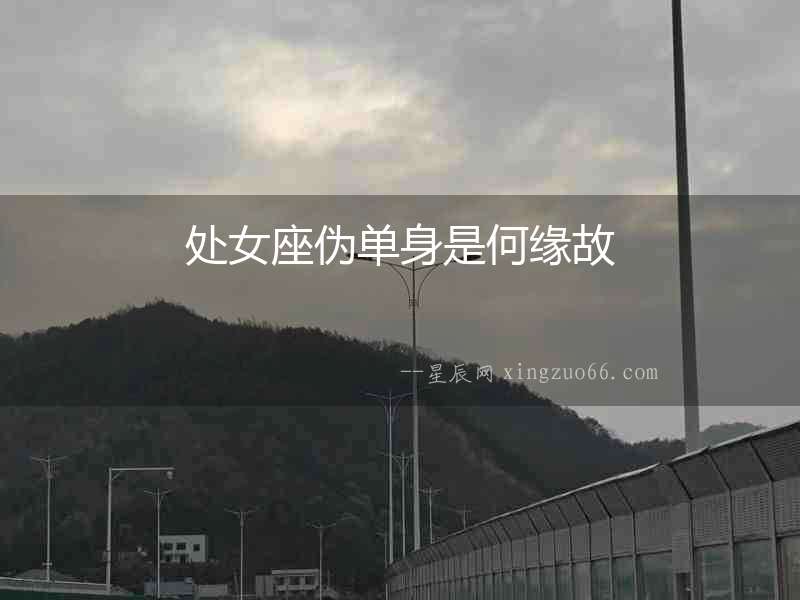 處女座偽單身是何緣故