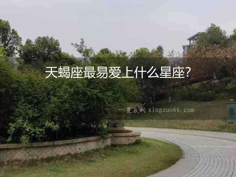 天蝎座最易愛上什么星座？