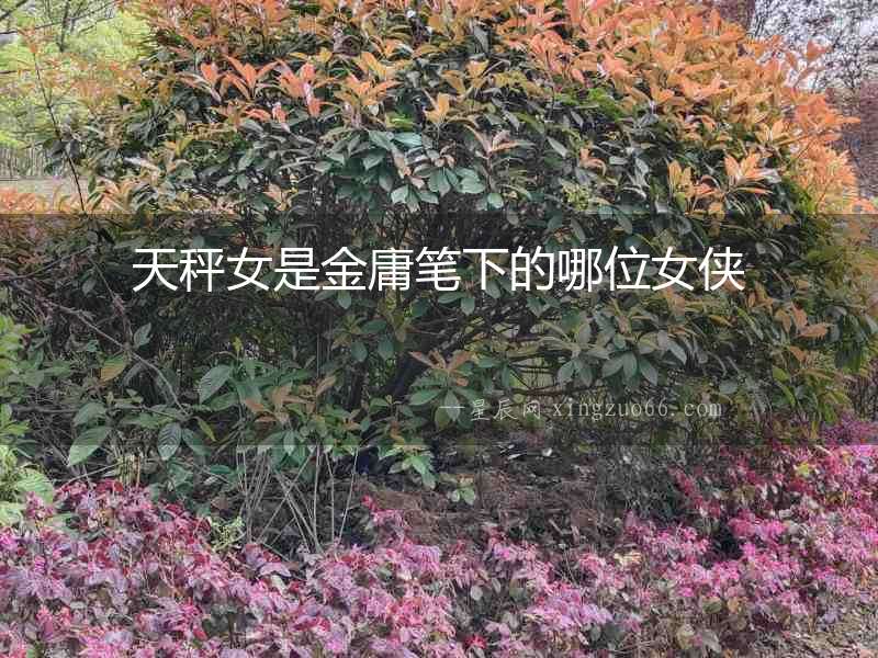 天秤女是金庸筆下的哪位女俠