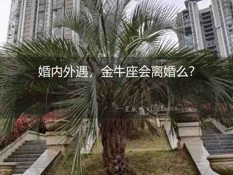婚內外遇，金牛座會離婚么？