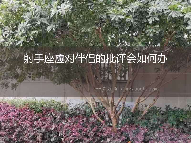 射手座應對伴侶的批評會如何辦