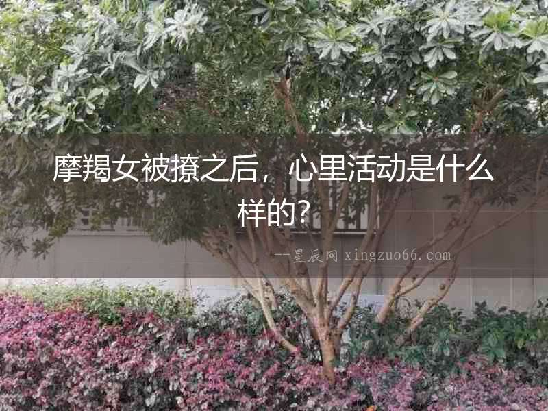 摩羯女被撩之后，心里活動是什么樣的？