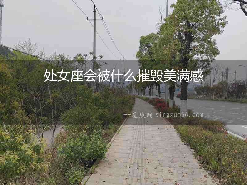 處女座會(huì)被什么摧毀美滿感