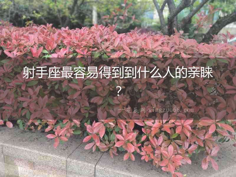 射手座最容易得到到什么人的親睞？