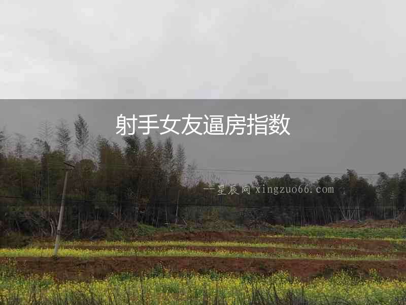射手女友逼房指數