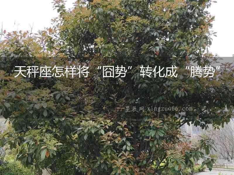 天秤座怎樣將“囧勢”轉化成“騰勢”