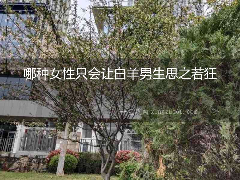 哪種女性只會讓白羊男生思之若狂