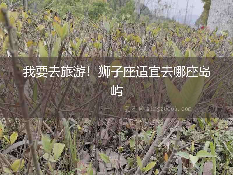 我要去旅游！獅子座適宜去哪座島嶼