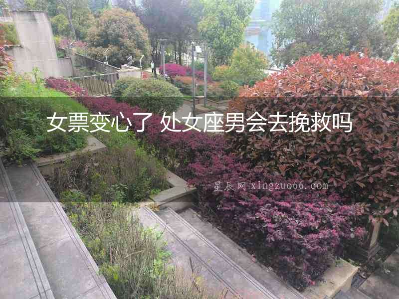 女票變心了 處女座男會去挽救嗎