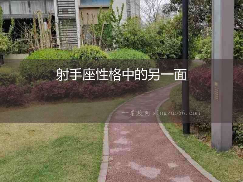 射手座性格中的另一面