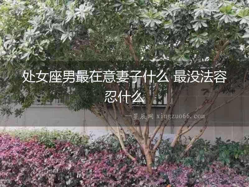 處女座男最在意妻子什么 最沒法容忍什么